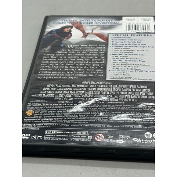 Harry Potter & The Goblet Of Fire Two-Disc Special Edition DVD English PG13 READ - Picture 2 of 4